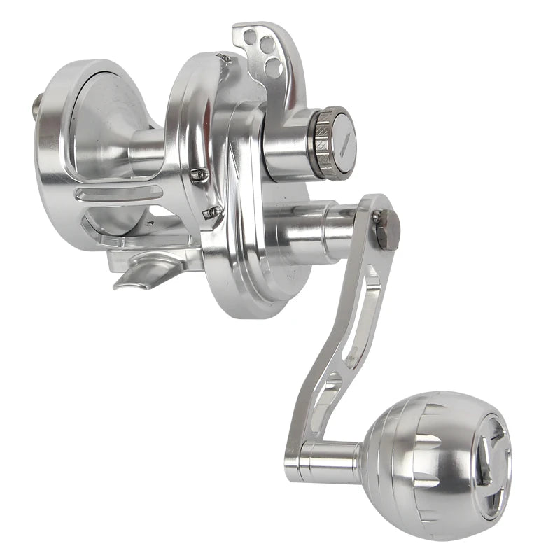 Topline Slow Jigging Fishing Reel 25kg Saltwater Trolling Aluminum Alloy Boat Lure Casting Fishing Reel