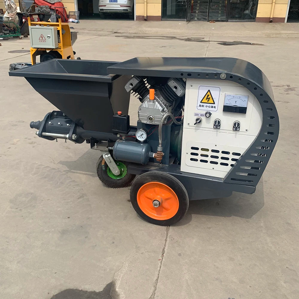 Hot Sale10m Mortar Sprayer Small Diesel Concrete Cement Mortar Spraying Machines for Wall Cement Sand Plaster Machine