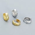 SP New Fashion Simple Design Chunky Hoops 925 Sterling Silver Huggie Hoop Earrings for Women
