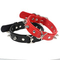 New Fashion Punk Gothic Rivet Exaggerated O-Rings PU Leather Collar Choker Necklace Harajuku Spike Choker