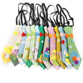 Kids Toys Easter Decorations Party Supplies Kids Novelty Gifts Felt Chick Egg Bunny Rabbit Easter Cute Tie for Chidren