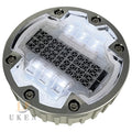 6 Screws Aluminum Round Flashing LED Embedded Cat Eye Wireless Underground Driveway Marking Light Il300 Solar Road Stud
