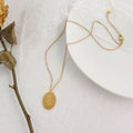 Fancy NecklaceStainless Steel Engraved NecklaceOriginal Necklace for Women
