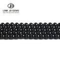 Natural Russia Shungite Stone Round Loose Beads Accessories 6 8 10 12MM Gemstones Pick Size for Men Women Jewelry Making