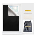 Portable Window Blackout Curtain Shade with Reusable Double-sided Tape