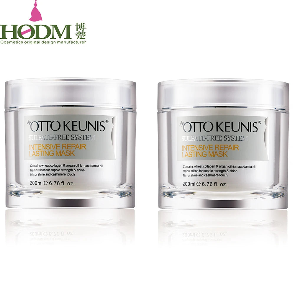 OTTO KEUNIS Private Label Intensive Repair Nourishing Hair-Repairing Cream Mask with Wheat Collagen Argan Oil & Macadamia Oil