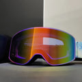 Yijia Optical Kids Ski Goggles Snowboard Goggles OTG Snow Goggles Anti Fog Double Layer Lenses 100% UV Protection