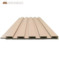 Waterproof Hotel Cladding Wall Decorative Skin Texture Wpc Fluted Panels Interior Grille Boards