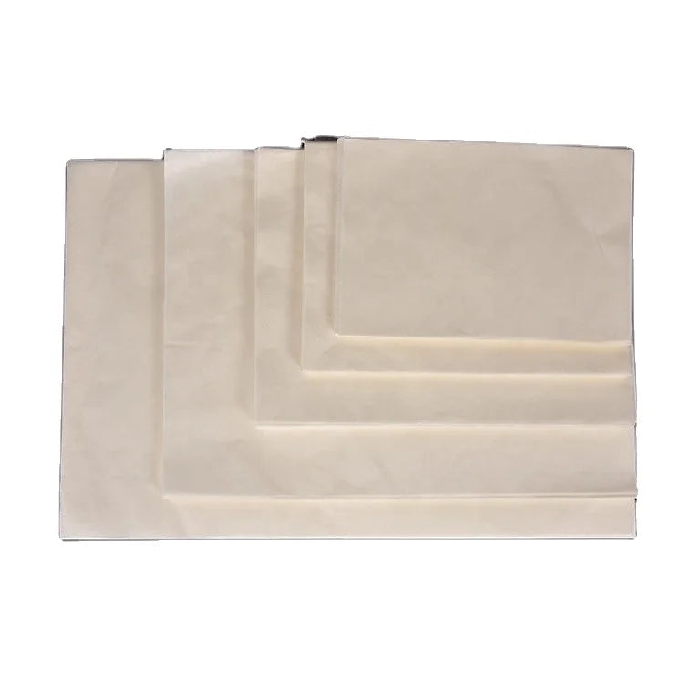 Thick White Parchment Paper Squares and Standard Round Nonstick Parchment Baking Paper Greaseproof Food Paper