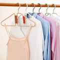 Lavinia Wholesale Save Space Half Foldable Hanger Plastic Travel Hangers Foldable
