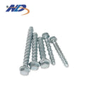 Manufacturer Directly Supplied Carbon Steel Galvanized YJT 1019 (FBS) Hexagonal Flange Head Screw Bolt