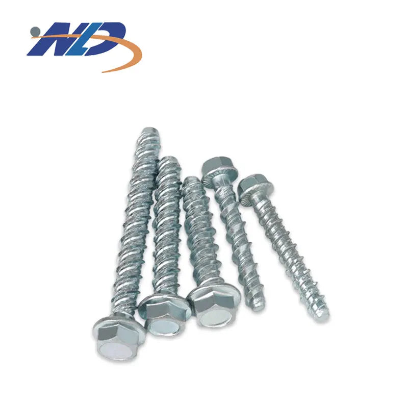 Manufacturer Directly Supplied Carbon Steel Galvanized YJT 1019 (FBS) Hexagonal Flange Head Screw Bolt
