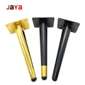 Gold Black Chrome 100mm-720mm Slanted Shape Style Desk Legs Tea Table Legs Livingroom Titanium Cabinet Footing Metal Straight