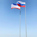 Best Flag Pole for High Winds 20m 50m 100m Flagpole Stainless Steel Flagpole