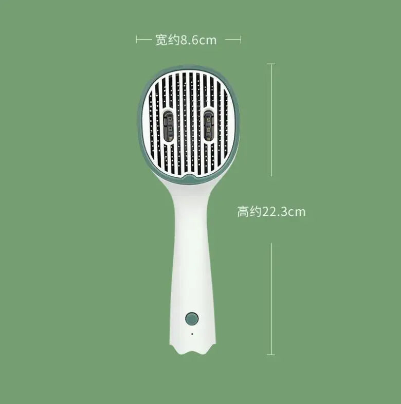 Ultraviolet Rays Grooming Pet Brush Massage Comb Cleanser Comb Massage with for Body Pet