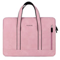 14 Inch Life Briefcase Leather Laptop Tote Bags for Womens With Pocket Women Laptop Bags pink Pu 2024