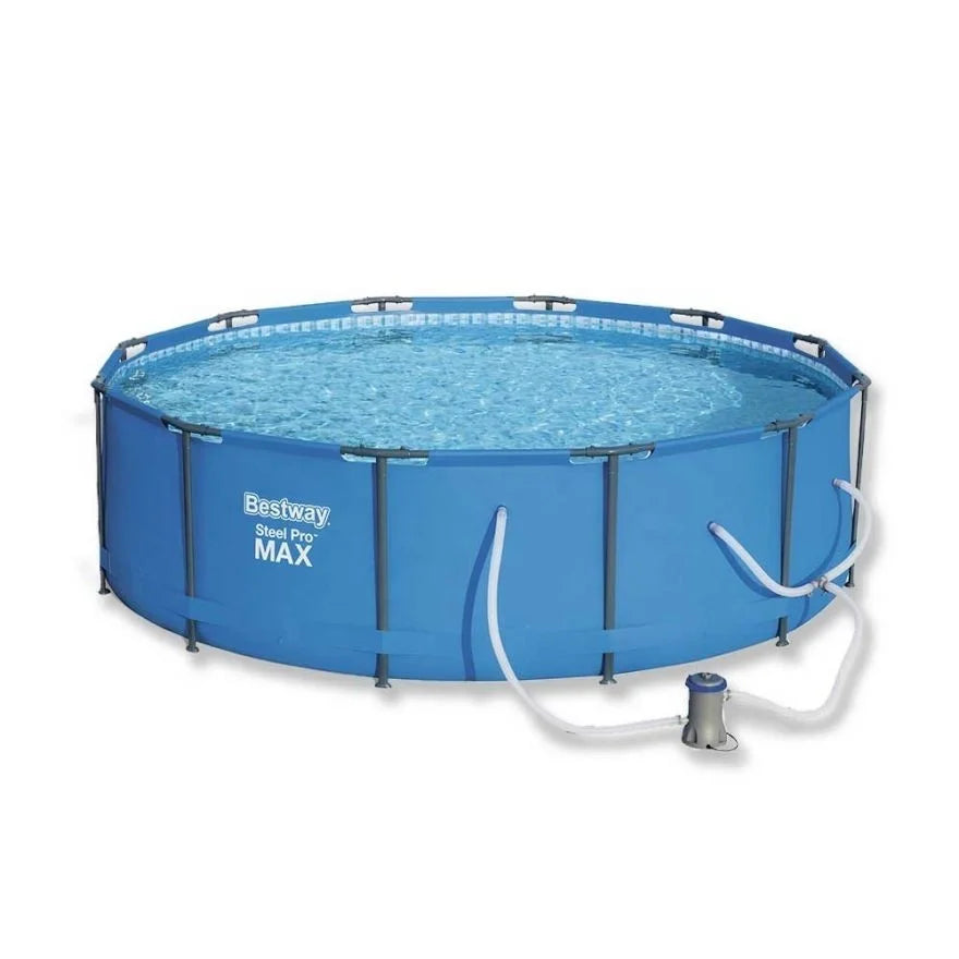 Bestway 56408 10' X 30'' Above Ground Round Steel Frame Durable Swimming Pool