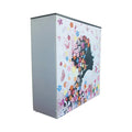 Circle Aluminum Frame Tension Fabric CMYK Full Color Customized Shape Trade Show Exhibition Booth Display Counter