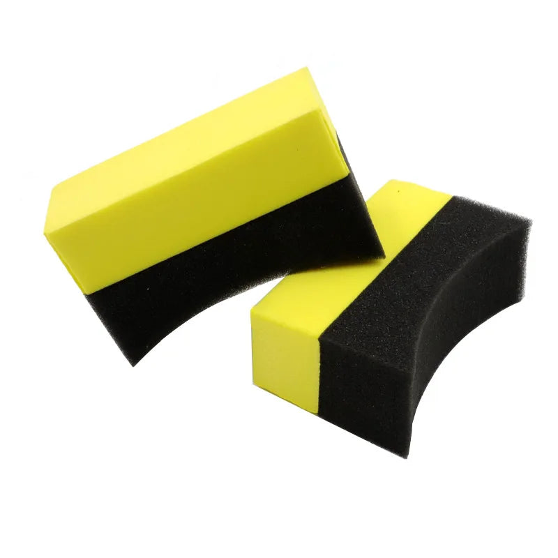 Factory Price Car Cleaning Sponge Auto Corner Cleaner Waxing Tire Brush EVA Sponge Washer Foam Cleaning Tool