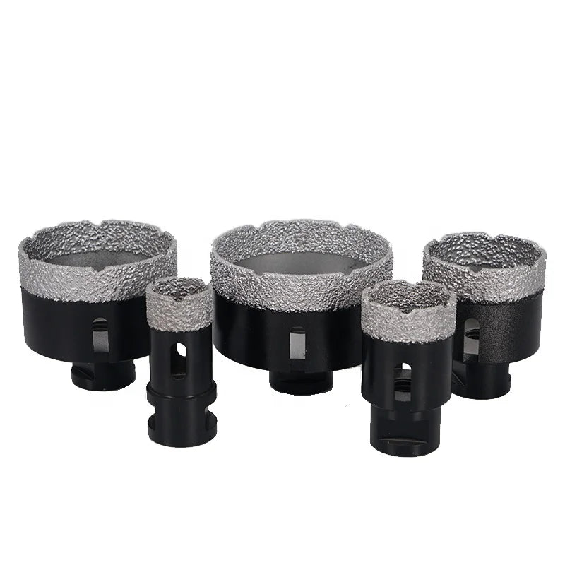 For Hilti Wet Dry Hole Drilling Tools with Brazed Glass Diamond Cutter Core Vacuum Brazed Process Versatile Kit
