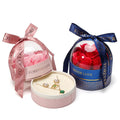 2025 New Design Valentine's Day Rose Gift Box Heaven and Earth Cover Jewelry Box