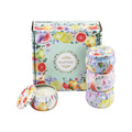 Supplier Customise  Luxury Candle Tin Nature Aromatherapy Tin Can Strong Scented Candle Bulk Vegan Set Gift Box