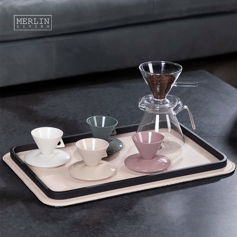 Merlin Living Room Decoration Nordic Ceramic Cup With Cup and Saucer Other Home Decor for Ceramic Cup