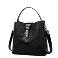 New Large Capacity Bucket Bag New Handbags for Women Tote Shoulder Bag Leather Satchel Top Handle for Ladies Women's Handbag