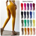 20 Colors Fitness Clothing Women Running Sports Leggings Hip Lift High Waist Elastane Yoga Pants