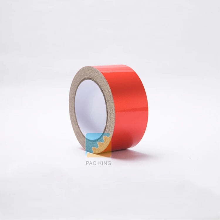 Fluorescent Yellow Green Reflective Vinyl Tape Traffic Engineering Grade PET Film for Barricades Warning Sheeting Tape
