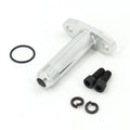 An10 Hole Pitch 2"/51 Turbo Oil Drain Return Flange Adapter Sliver CNC Process Leakproof for T3 T4 GT28 GT30 GT35 T25