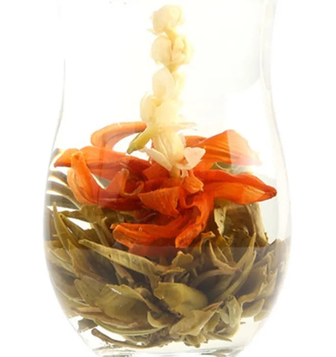 Chinese 2023 New Blooming Tea Private Labelhand Made Flower Blossom Tea