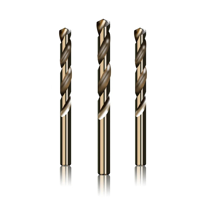 High Speed Steel Drill Bit Set Metal Woodworking Straight Shank Twist Drill Bit Power Tools