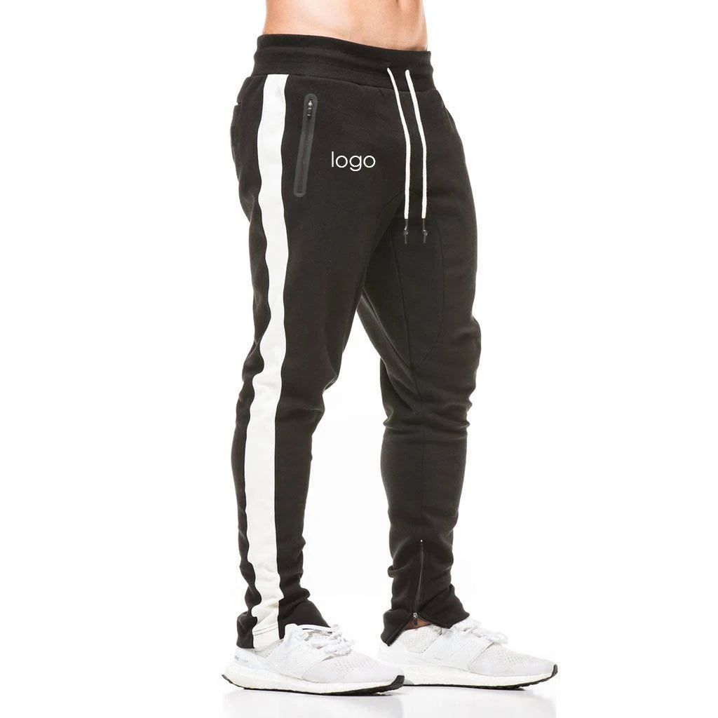 Wholesale Casual Custom Printing Oversized Jogger Pants Running Gym Elastic Waist Plain Trousers Blank Sweatpants Men