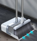 JOYBOS Lightweight Upright Dustpan Brush Combo PP Material Broom Head Model JBS-TS-1022-JGY for Home Kitchen Office Lobby Floor