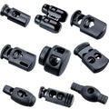 String Stopper Adjuster Apparel Plastic Stopper Cord Lock Garment Plastic Stopper for Clothing Hat Bag DIY Drawstring