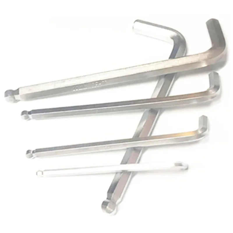 Stainless Steel High Quality Alloy Steel Allen Hex Key Wrench L Type Wrench Allen Key L- Type Ball End Wrench