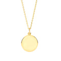 Milskye Romantic Jewelry for Women Smart Fashion 925 Silver 18k Plated Round Sculptable Necklace