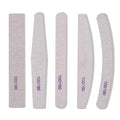 Professional Custom Logo Double Side High Quality Rectangle Nail File 80/100/180/240 Grit Japan Sandpaper Nail File