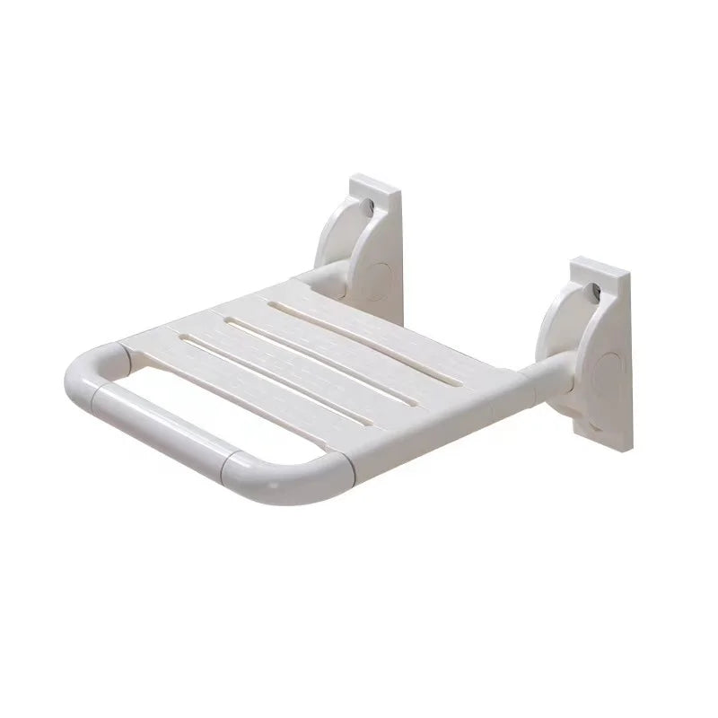 Oem Factory Direct Elderly Safety Bathroom Wall Mouted Chair Disabled Shower Seat With Backrest Shower Disable Handrail Chair