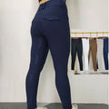 Custom Horse Race Customized Women's Breeches 4 Ways Stretch Full Seat Silica Gel Equestrian Breeches for Ladies