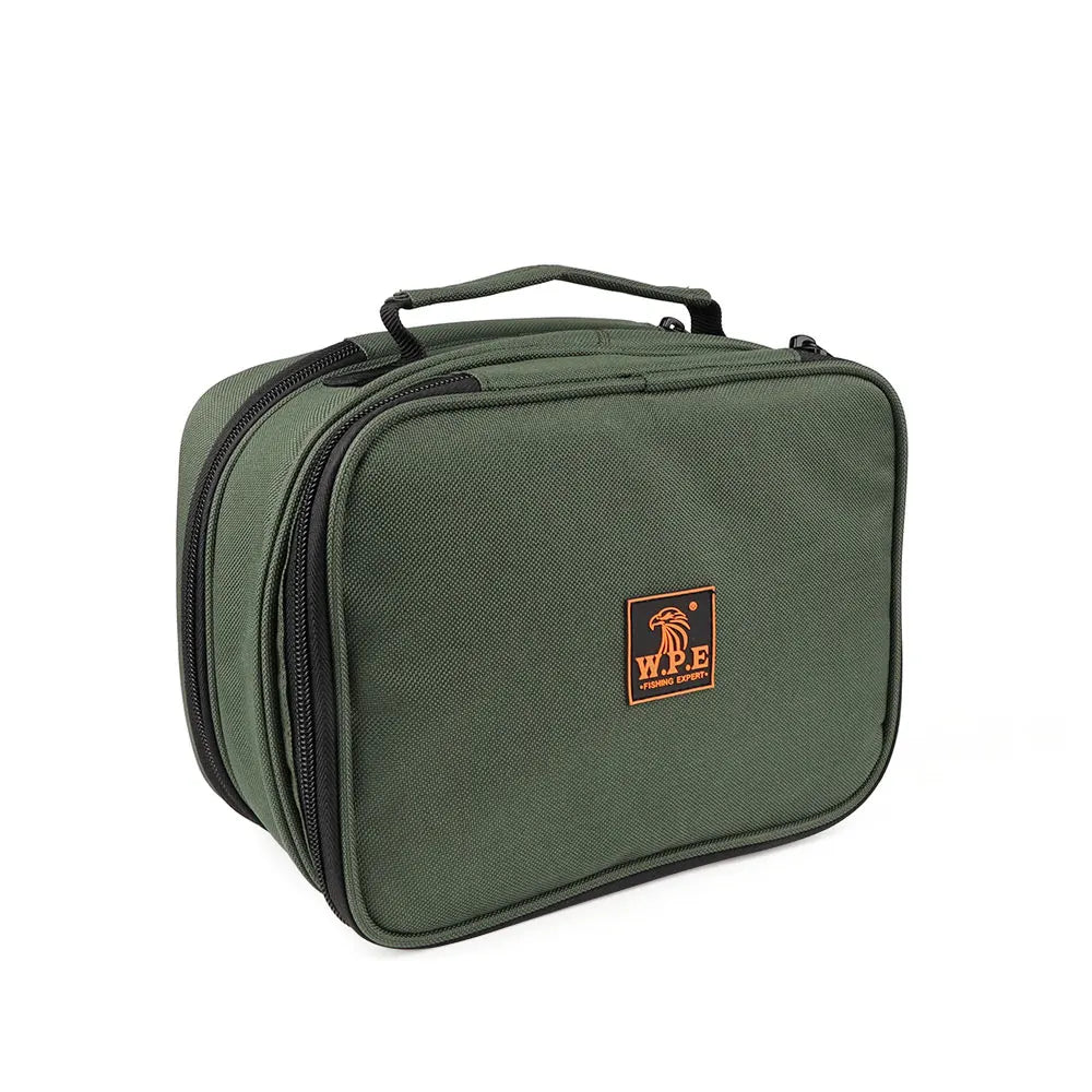 W.P.E Multifunction 600D PVC Oxford Cloth Fishing Bag WaterProof Fishing Line Lure Tool Carp Fishing Tackle