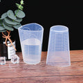 Drop Mold High Penetration Triangle Measuring Cup Tool Different Measuring Units on Three Sides