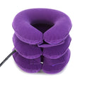 Inflatable Collar Neck Support Tractor Air Cervical Traction Device for Orthopedic Massage & Relaxation Relieves Vertebra Stress