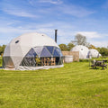 6 Meters Resorte Hotel Igloo Geodesic Dome Tent Glamping Prefab House Outdoor Camping