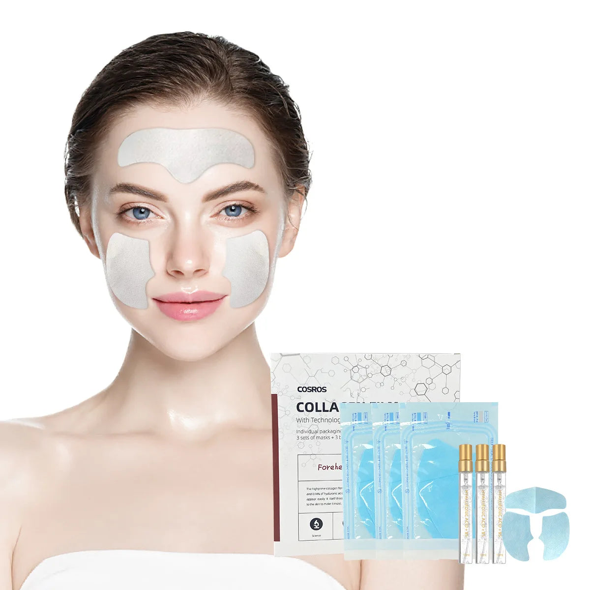 2023 ODM Private Label Water-Soluble Organic Collagen Film Set Natural Ingredients Anti-Wrinkle Moisturizing Face Spray