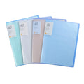40 Pockets File Folder Plastic Presentation Book Portfolio Folder Clear Sleeves Protectors Display Book