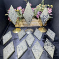 Natural  Fengshui Natural Crystals  Handmade Healing Stone Pyrite Diamond   for Decoration