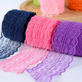 Tela De Encaje Party Decoration Home Decor 100% Polyester Lace Fabric Embroidery for Cloth Dress Hollow Trimming Lace Fabric