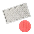 New Sweater Texture Silicone Fondant Mold for Making Cake